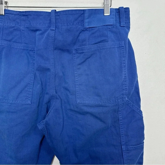 Banana Republic Mens 35R Blue Mill Valley Surplus Canvas Relaxed Taper  Jeans - Picture 11 of 13